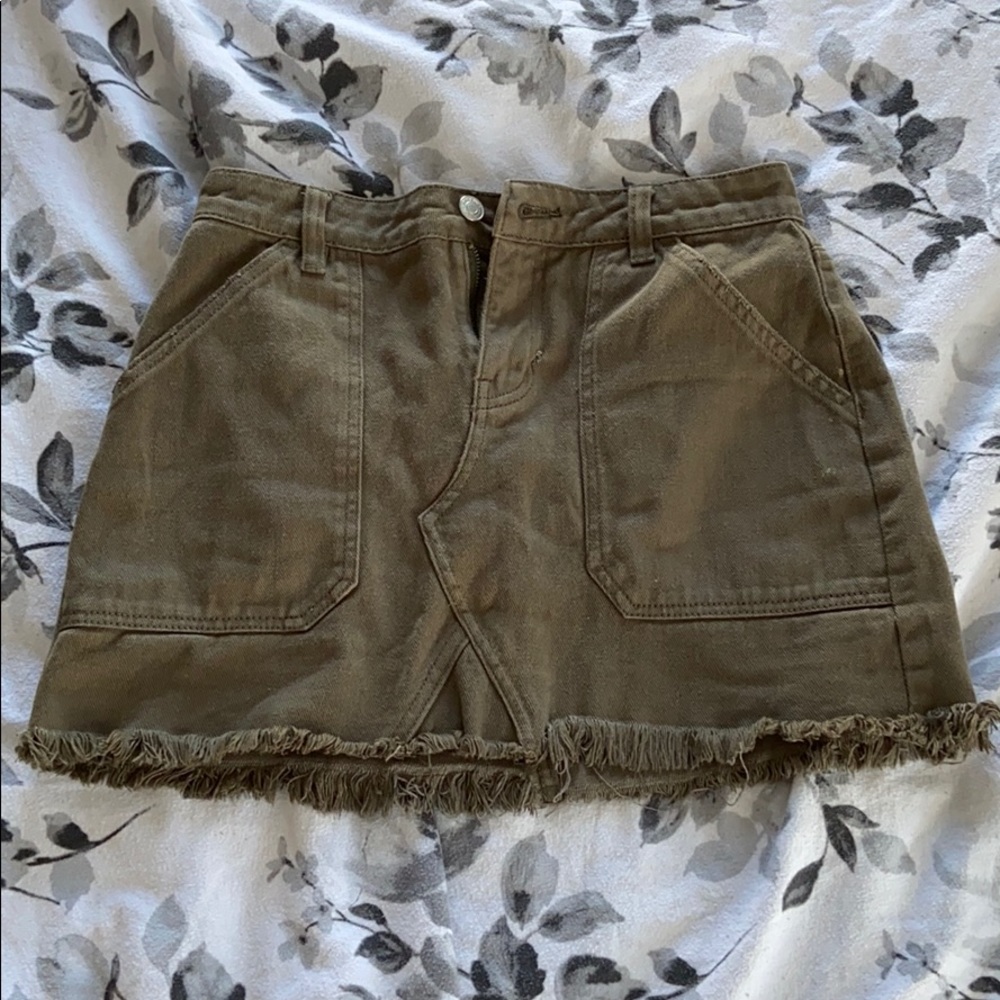 Pay sun jean skirt